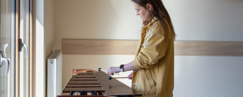 Nauka gry na ksylofonie